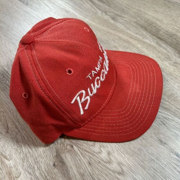 Vintage Sports Specialties Tampa Bay Buccaneers Hat Snapback NFL Orange Wool Cap - Picture 8 of 9